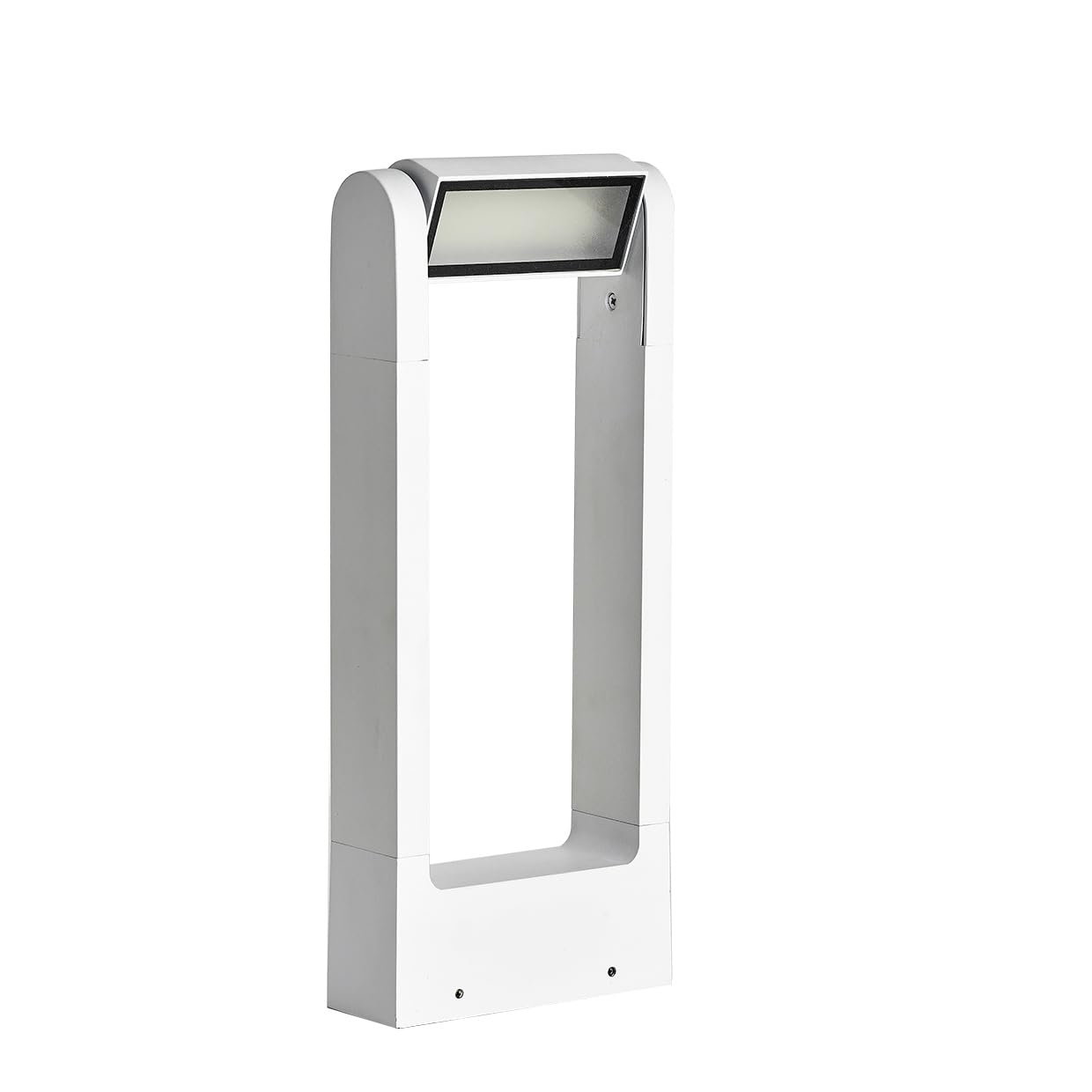 LED Poste Iluminación Poste de Exterior Luz Aluminio/LED COB/Poste de Patio en Moda Impermeable paisaje/Caminos/Patio IP65 (orientable Blanco/Blanco cálido)