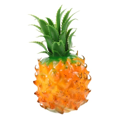 Adornos para antena de coche con forma de piña amarilla decorativa