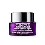 Clinique Smart Clinical Repair Wrinkle Correcting Rich Face Cream With Peptides + Hyaluronic Acid | Anti-Ageing + Hydrating