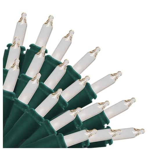 Brite Star 50 Lt String to String Lights, Clear, Green Wire