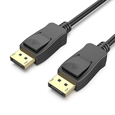 DisplayPort to DisplayPort 6 Feet Cable, Benfei DP to DP Male to Male Cable Gold-Plated Cord, Supports 4K@60Hz, 2K@144Hz Compatible for Lenovo, Dell, HP, ASUS and More