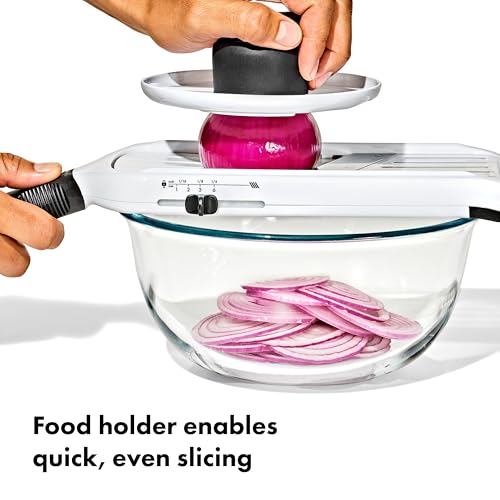 OXO Good Grips Precision Handheld Mandoline, Mandoline Slicer, Adjustable Thickness Vegetable Slicer for Everyday Prep by OXO - Image 4