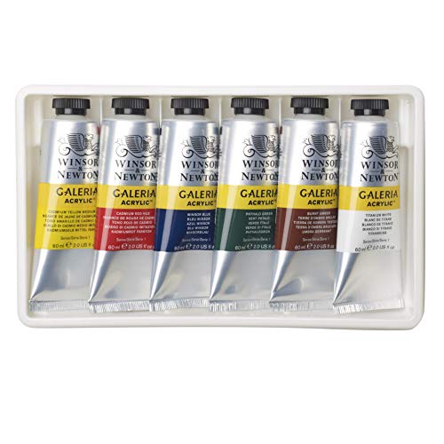Galeria Acrylic - Set 6 Tubi 60 ml