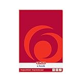 Herlitz 311431 Ringbuchblock A4, 50 Blatt, 4fach gelocht, seitlich geleimt Kariert