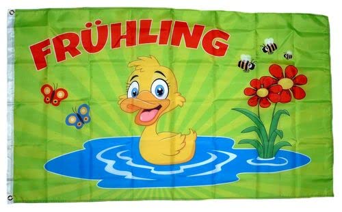 Bandera de primavera de polluelos 90 x 150 cm Cover