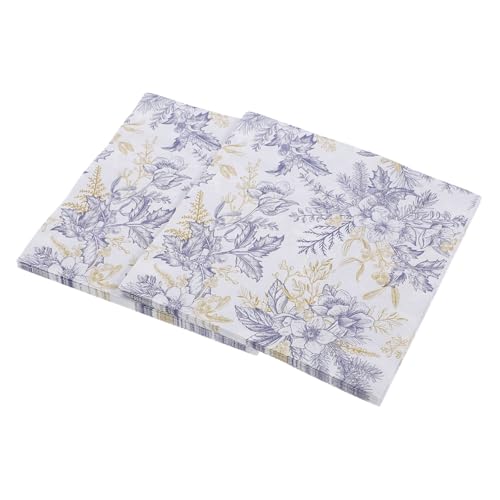 KOMBIUDA 100 Hojas servilletas estampadas de colores suministros de fiesta de neón decoraciones de cumpleaños para niñas platos de fiesta servilletas para restaurantes servilletas elegantes