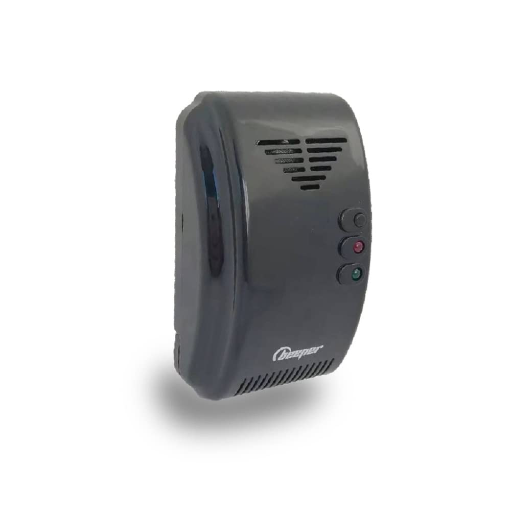 BEEPER Détecteur de gaz naturels et soporifiques DET-GN101 (Noir)