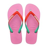 Havaianas Boy's Unisex Kids Top Mix (Mini Me) Flip-Flop, Pink Lemonade, 12 UK Child