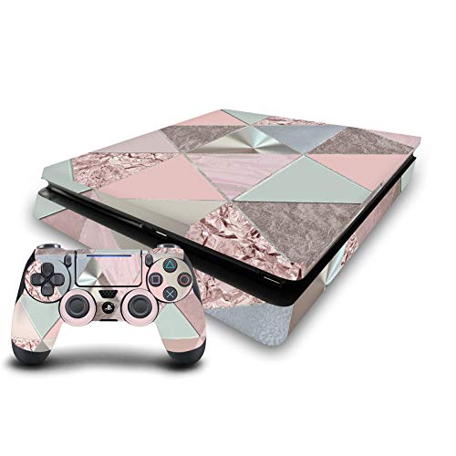 Skin PS4 Slim pastels doux pour masquer les rayures de console