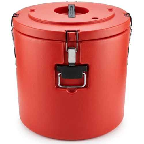 Image of BLEND ART Insulated Food Storage Container for Hot & Cold Food BPA Free SS Thermal Food Barrel with Locking Lid Leak Proof Catering Food Carrier for Hotels, Restaurants & Tiffin Service (50 Lt)