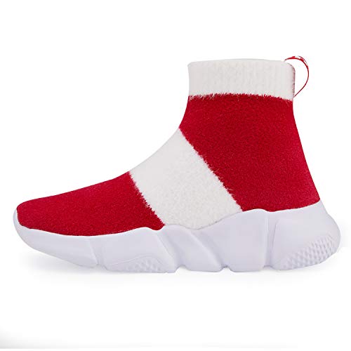 Hetios Girls Sneakers Running Shoes High-Heeled Socks Shoes Boys Athletic Sneakers Kids Sock Shoes (Toddler/Little Kid/Big Kid)4