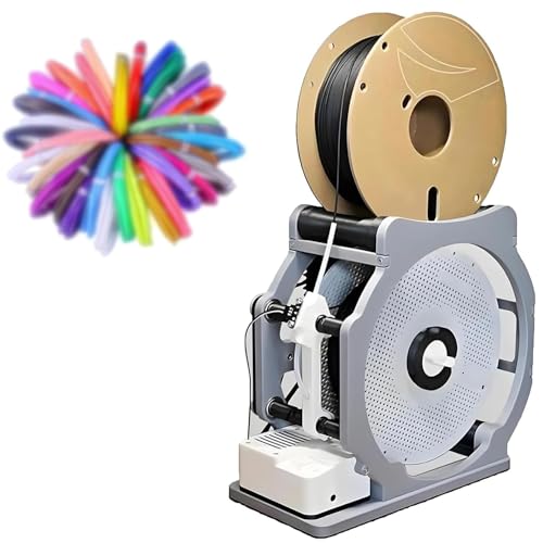 Elektryczna przewijarka, Auto Start Stop Spool Winder dla 1kg Reels, Stalowa rama, Bezplątany transfer do drukowania 3D, Przewód spawalny, Gwint do szycia