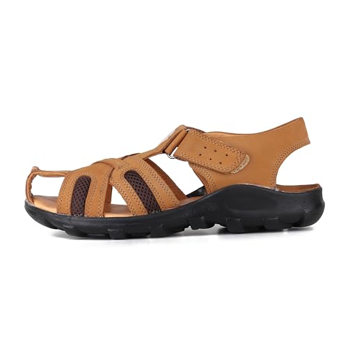 Image of Red Chief Nubuck Leather Casual Slip-On Sandal for Men| RC0317