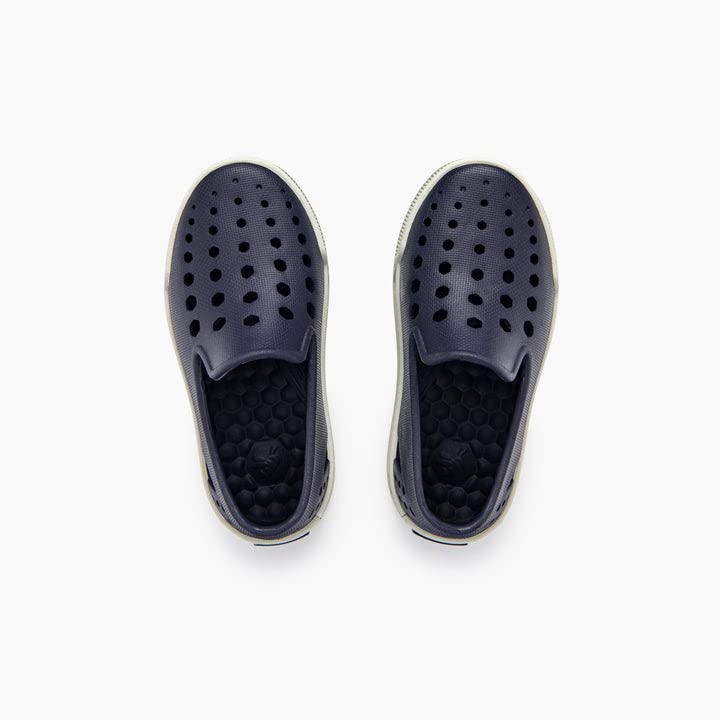 Joybees Kids Skate Sneaker - True Navy/Light Grey - Child 73