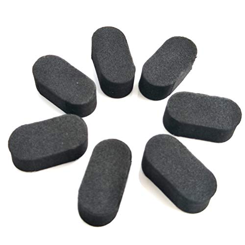 Eudax 72 Pcs Fpv Black Sponge Mat Landing Skid Pad Gear Anti-Vibration Shockproof Foam Sticky Tape For Rc Multirotor Quadcopter Racing Copter Drone Mini-Quad #TOP4