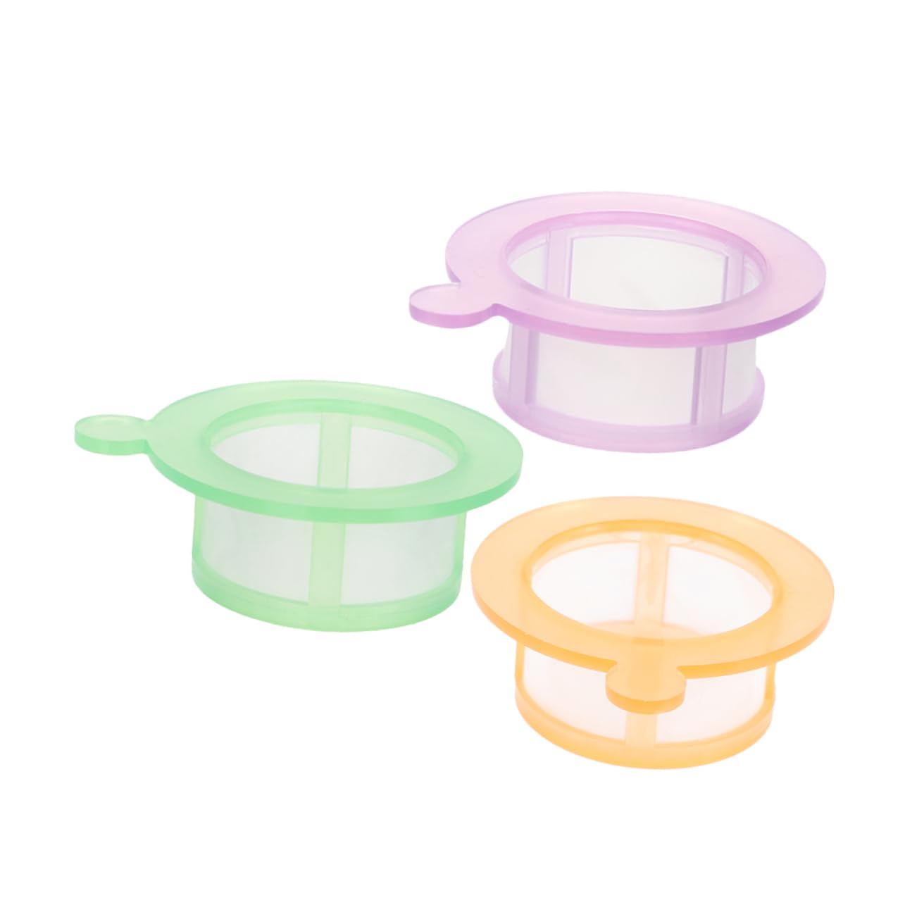 TIDTALEO 3pcs Cell Strainer 40um/70um/100um Cell Sieve Filter Strainer Laboratory Experiment Tool Easy Handle