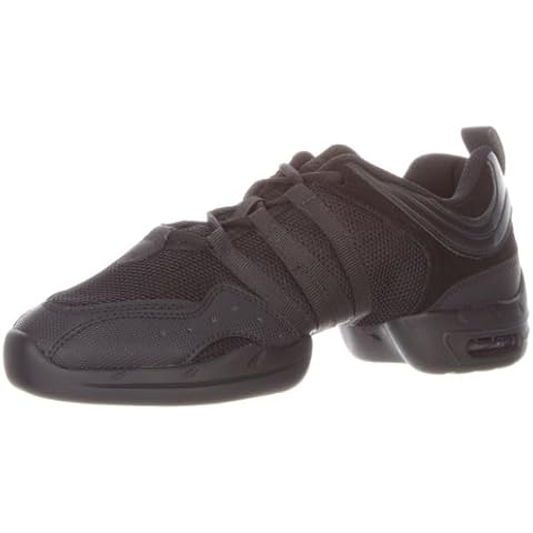 Sansha Tutto Nero Dance Sneaker,Black,15 Sansha (13 M US Women's/10 M US Men's) Cover