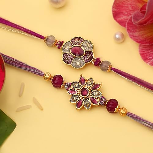 Image of The Purple Tree Rakhis For Brother, Rakhi for bhai, Rakshabandhan Gift, Rakhi Gift, Best Rakhi For Brothers