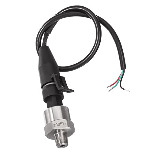 image for AUTEX 1 pc 200 Psi Stainless Steel Pressure Transducer Pressure Sender