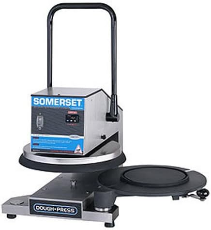 Somerset Sdp-747D Pizza or Bread Dough Press, Manual Operation, Heated Upper Pla
