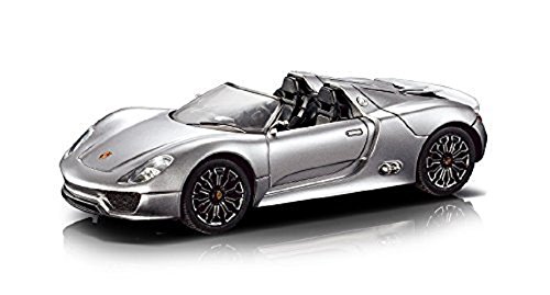 Braha Porsche Spyder 118 R/C Car, Silver
