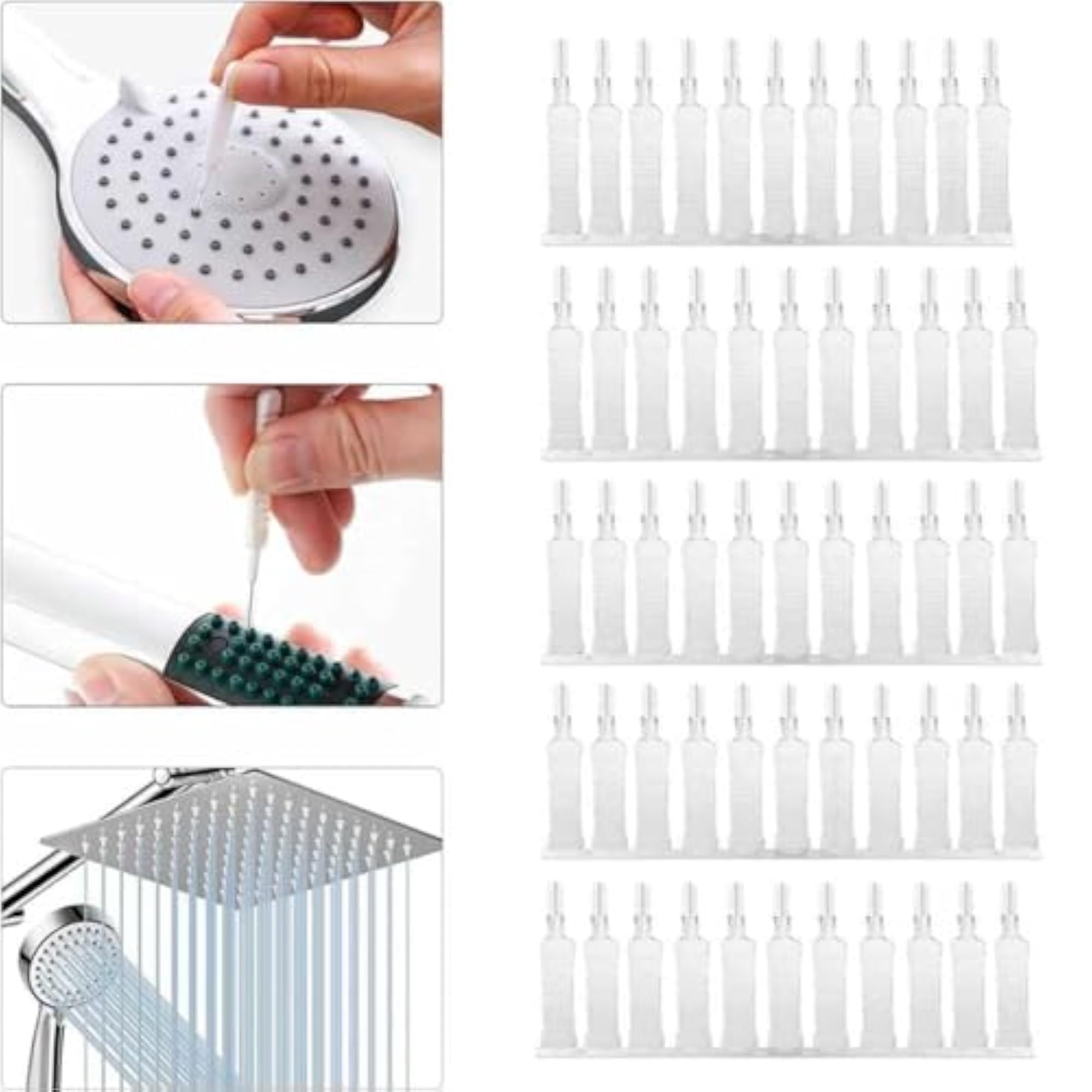 Shower Nozzle Cleaning Brush Set of 20