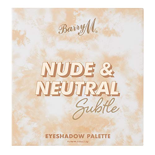 Barry M Cosmetics Nude And Neutral Eyeshadow Palette - 9 Natural Shades In Matte & Shimmer Highly Pigmented Subtle Colours, powder - Image 3