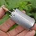 Leloo Lcuihong-Mini-Gleichstrommotor Hochgeschwindigkeits-hoher Drehmoment 395 Motor mit Kupferwürmern, DC12V 10000 U/min, Ausgangswelle 2.3 mm, 2 Schrauben, DIY-Kfz-Motor DIY Ersatzteile