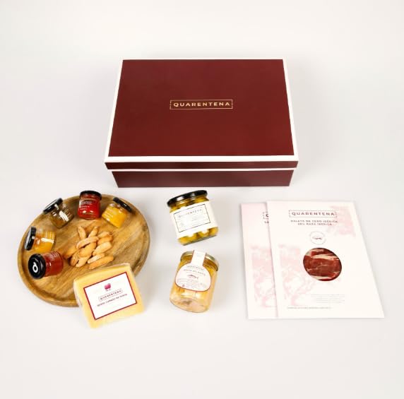 Gourmet Box- Caja de selección gourmet 'Bocado Ibérico'- Caja para regalar - Lote de productos gourmets