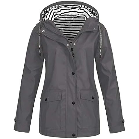 Ghemdilmn Chubasquero para mujer Cover