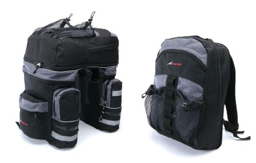 raleigh triple pannier bag