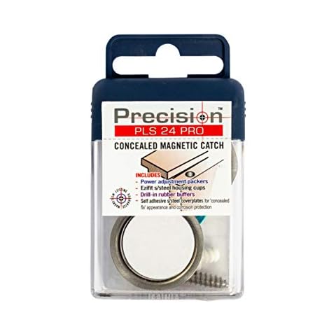 Precision PLS24PRO Concealed Magnetic Catch,24mm Cover