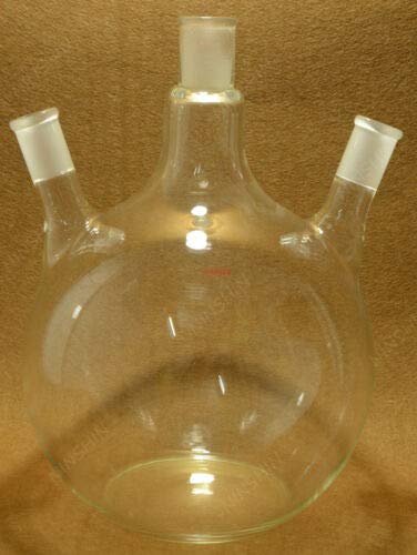 10000ml 3-Necks Boiling Flat Bottom Flask,Heavy Wall,Single Neck,10L
