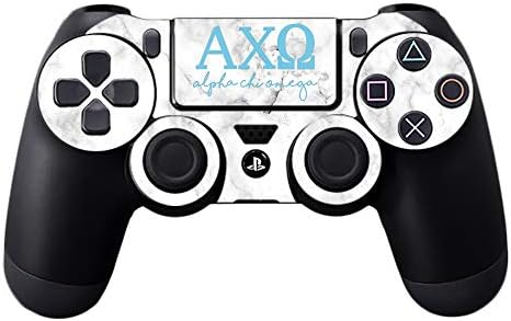 MightySkins Compatible with Sony PS4 Controller - ALPHA Chi Omega Classy Marble | Protective, Durable, and Unique Vinyl Decal Wrap/Decal | Device Not Included - This Is A Skin| Made In The USA image 2