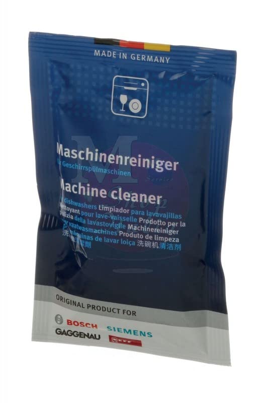 M Shop Italia Sgrassante pulitore detergente in polvere busta da 45gr compatibile per lavastoviglie Bosch Siemens Neff Gaggenau