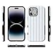 Casely iPhone 16 Pro Case | Blue Stripes | Sunday Best | Compatible with MagSafe | Bold Protective Design