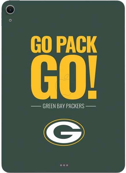 Skinit Decal Tablet Skin Compatible with iPad Air 11in (2024-2025) - Officially Licensed NFL Green Bay Packers Double Vision Design
