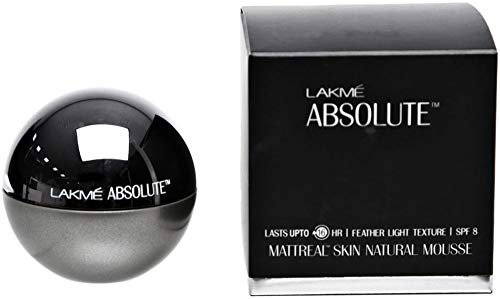 LAKMÉ Absolute Skin Natural Mousse, Ivory Fair 01, 25G Pack - Full - Image 2