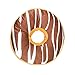 FAVOMOTO 3D Donut Redondo Almohada Decorativa Suave Felpa Divertida Comida en Forma de Almohada Peso Ligero Cojín de Asiento para Sofá Silla Suelo Sofá Decoración del Hogar 40Cm Estilo 10