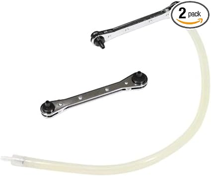 A & E Hand Tools 2Pc Brake Bleeder Wrench Set (5455), One Size