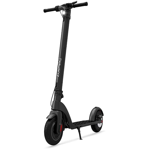 Jetson Knight Adult Electric Scooter, LCD Display, Removeable Rechargeable Battery, Thumb Throttle, Easy-Folding Mechanism, Up To 20 MPH, Range of up to 16 Miles, Ages 12+, Black, JKNGH1-BLK