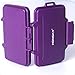 Honsky Waterproof SD Card Holder Case for Micro SD, SDHC, SDXC Memory Cards, Purple