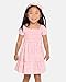 The Children's Place Baby Girls' and Toddler Short Dressy Special Occasion Dresses, Pink Gingham Puff Sleeve, 18-24 Months