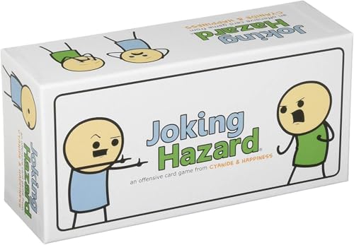 Image of Joking Hazard by Cyanide & Happiness - 360+ Funny & Inappropriate Comic Cards, Hilarious Party Games | Includes Add-Your-Own-Words Cards