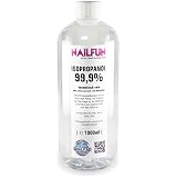 1000 ml de isopropanol NAILFUN 1 Litro de Alcohol Isopropílico 99,9%