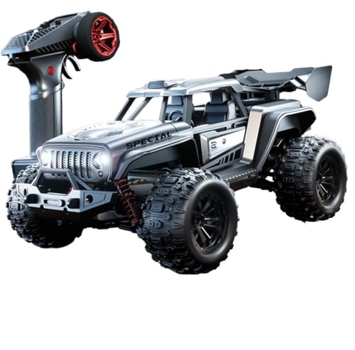 Voiture RC 1/14 anti-choc avec châssis métallique et LED