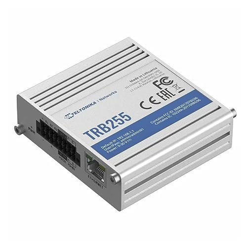 Passerelle M2M Teltonika TRB255 LTE Cat-M1 avec protocoles SNMP et TCP IP pour réseau industriel