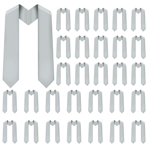 Image of Plain Graduation Stole Sash 60 Inch Unisex Adults Solid