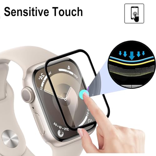 KZIOACSH Screen Protector for Apple Watch Series 9 41mm - Image 4