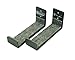 StoreYourBoard Naked Snow, Snowboard Display Wall Rack, Powder Coat Black